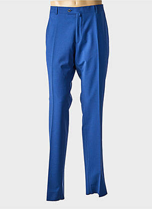 Pantalon droit coupe droite bleu NINO LORETTI homme