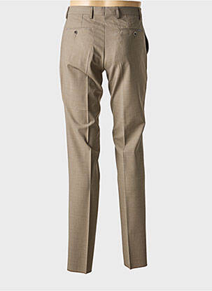 Pantalon droit coupe droite beige NINO LORETTI homme