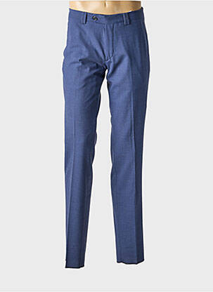 Pantalon droit coupe droite bleu NINO LORETTI homme