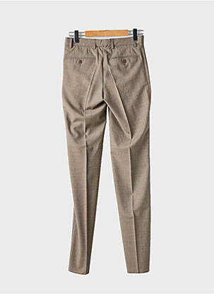 Pantalon droit coupe droite beige NINO LORETTI homme