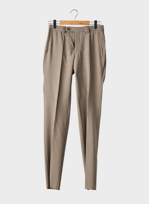 Pantalon droit coupe droite beige NINO LORETTI homme