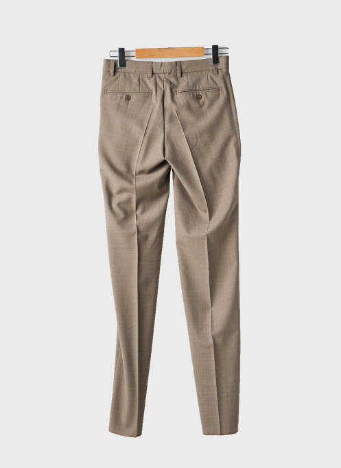 Pantalon droit coupe droite beige NINO LORETTI homme