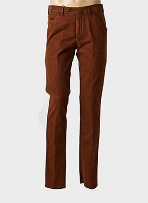 Pantalon chino poches marron MEYER homme