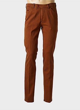 Pantalon chino poches marron MEYER homme