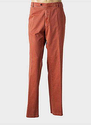 Pantalon chino poches orange MEYER homme