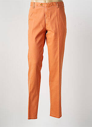Pantalon chino poches orange MEYER homme