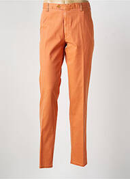 Pantalon chino poches orange MEYER homme