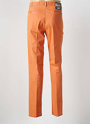 Pantalon chino poches orange MEYER homme