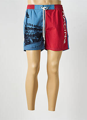 Short de bain imprimé fantaisie bleu DELAHAYE homme