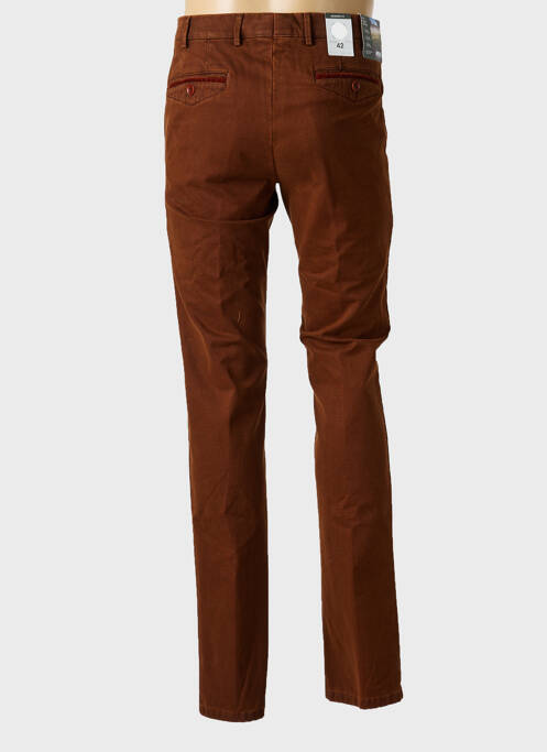 Pantalon chino poches marron MEYER homme