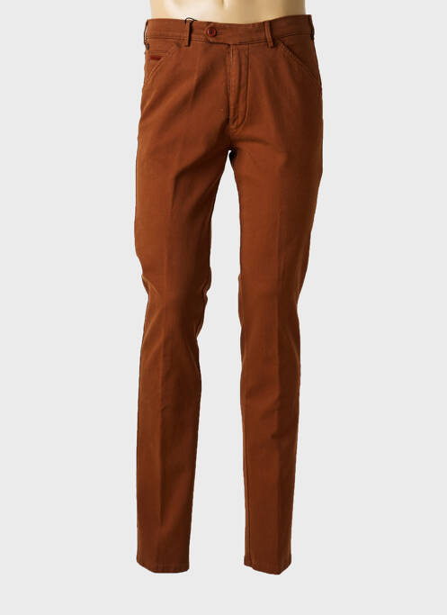 Pantalon chino poches marron MEYER homme