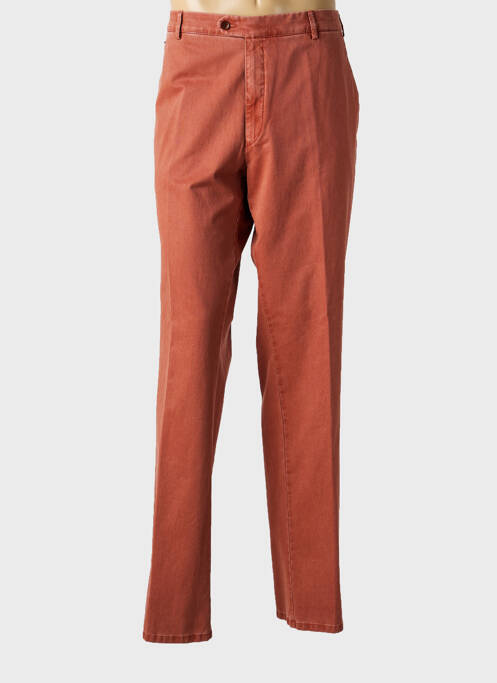 Pantalon chino poches orange MEYER homme