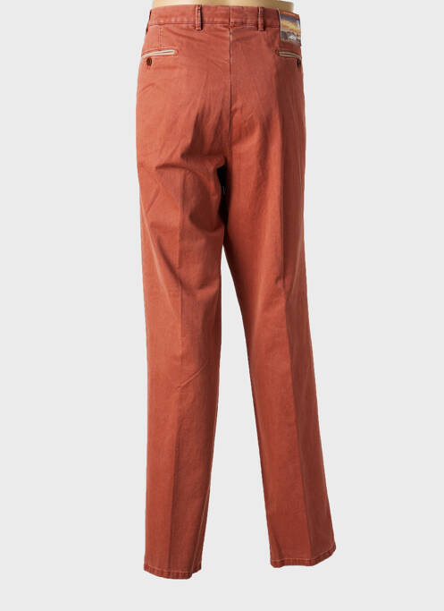 Pantalon chino poches orange MEYER homme
