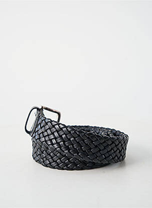 Ceinture effet matière satinée noir HUGO BOSS homme