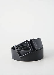 Ceinture effet matière satinée noir HUGO BOSS homme