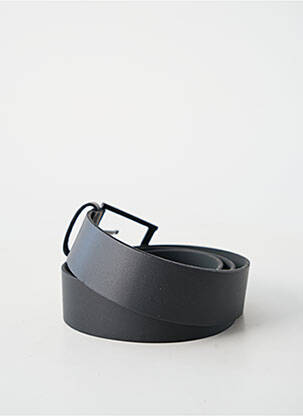 Ceinture effet matière satinée noir HUGO BOSS homme