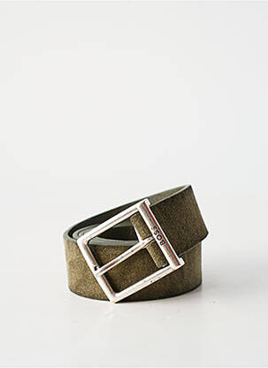 Ceinture coutures renforcées vert HUGO BOSS homme