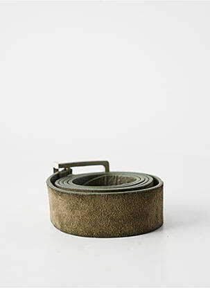 Ceinture coutures renforcées vert HUGO BOSS homme