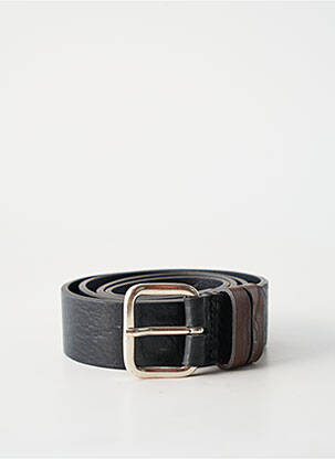 Ceinture coutures renforcées noir DIESEL homme