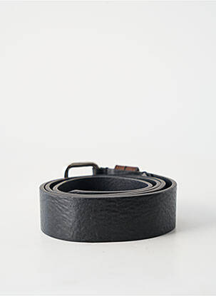 Ceinture coutures renforcées noir DIESEL homme