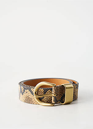 Ceinture imprimé animal vert SESSUN femme