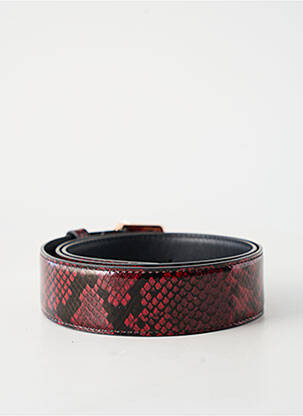 Ceinture tissage effet écaille rouge ESSENTIEL ANTWERP femme
