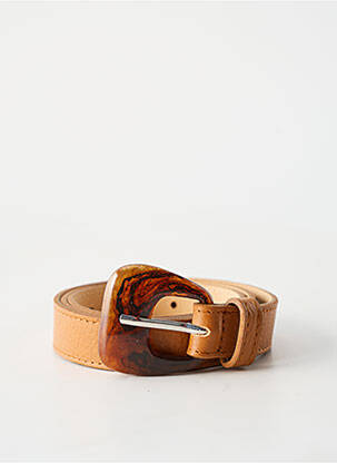 Ceinture coutures renforcées marron FRNCH femme