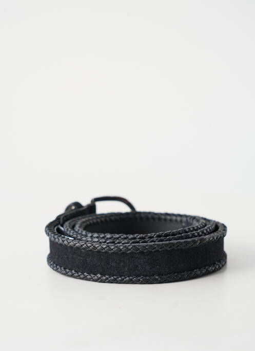 Ceinture tissage tressé noir BA&SH femme