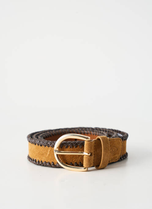 Ceinture tissage tressé marron BA&SH femme