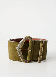 Ceinture coutures renforcées vert BA&SH femme