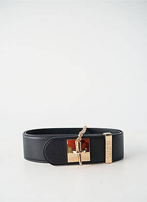 Ceinture effet matière satinée noir ESSENTIEL ANTWERP femme