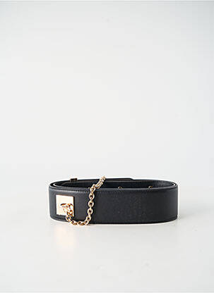 Ceinture effet matière satinée noir ESSENTIEL ANTWERP femme