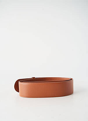 Ceinture effet matière satinée marron ESSENTIEL ANTWERP femme