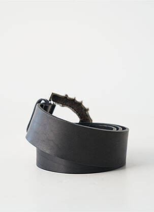 Ceinture effet matière satinée noir BA&SH femme
