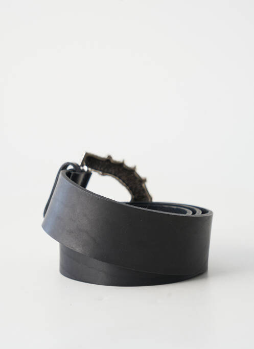 Ceinture effet matière satinée noir BA&SH femme