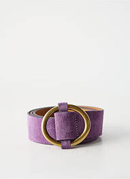 Ceinture coutures renforcées violet SESSUN femme