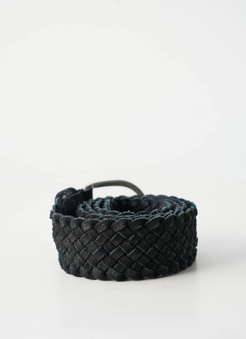 Ceinture tissage tressé noir ONLY femme