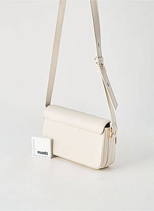 Sac doublure textile forme carré beige NAT & NIN femme