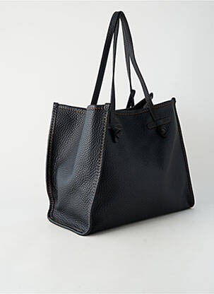 Sac fermeture fermeture aimantée forme rectangulaire noir GIANNI CHIARINI femme