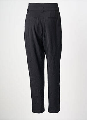 Pantalon droit stretch taille normale noir ORFEO femme