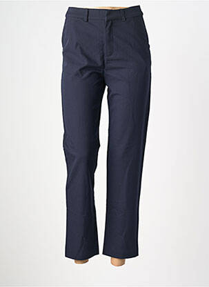 Pantalon 7/8 stretch taille normale bleu RUE MAZARINE femme