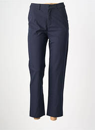 Pantalon 7/8 stretch taille normale bleu RUE MAZARINE femme