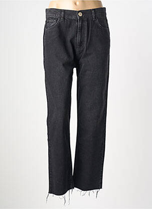 Jeans coupe large taille normale taille normale noir GRACE & MILA femme