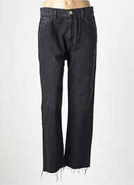 Jeans coupe large taille normale taille normale noir GRACE & MILA femme