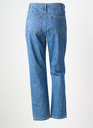 Jeans coupe droite poches bleu LAURE + MAX femme