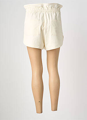 Short tissage denim taille normale beige RUE MAZARINE femme