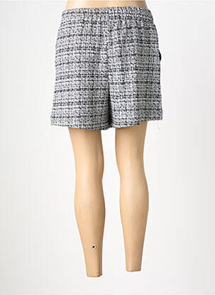 Short coupe droite bleu GRACE & MILA femme