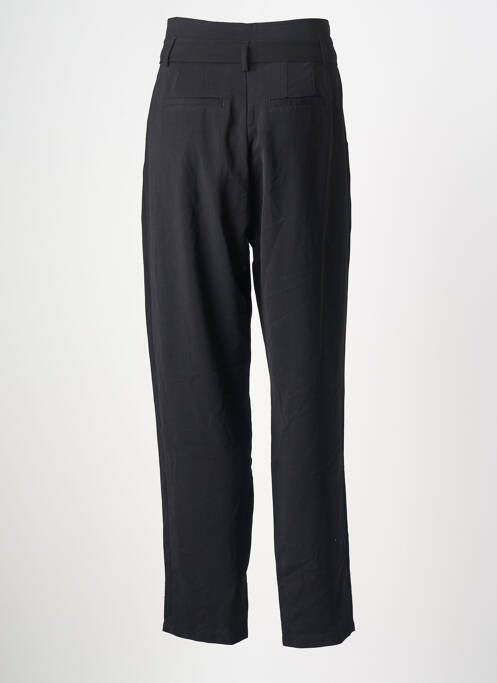 Pantalon droit stretch taille normale noir ORFEO femme