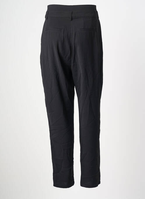 Pantalon droit stretch taille normale noir ORFEO femme