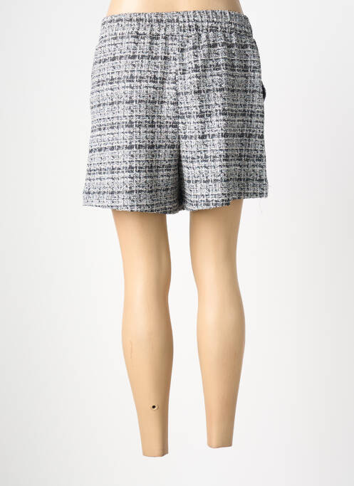 Short coupe droite bleu GRACE & MILA femme